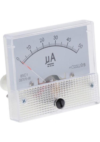 Analog Ammetre 0-50ua (Yurt Dışından)