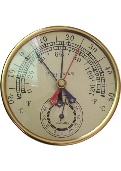 5inch Termometre Metre Deposu Nem Higometre Analog Arama Göstergesi (Yurt Dışından) fiyatları