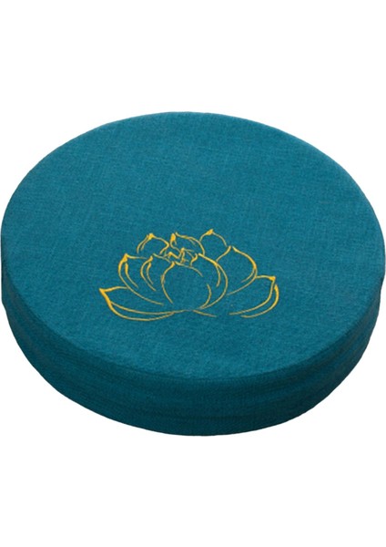 Meditasyon Yastığı Meditasyon Aksesuarları 40cm Açık Hava Ev Dekoru Koyu Mavi 10 Cm (Yurt Dışından)