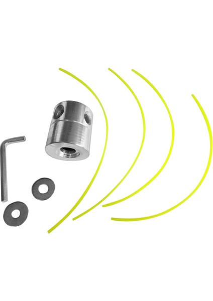 Alüminyum Düzeltici Kafa Makarası, 4 Biçici Halat İle Seti, Kompakt Dayanıklı Seçeneğin Yerini Alıyor 2 (Yurt Dışından) fiyatları