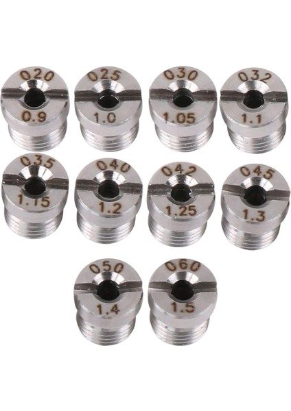 10 Adet Basınç Yıkama Sprey Fan Nozül Replasmanı 1/4 Inç Için (Yurt Dışından) fiyatları