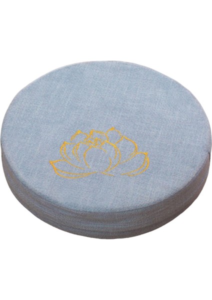 Meditasyon Yastığı Meditasyon Aksesuarları 40 Cm Açık Ev Dekoru Açık Mavi 6 Cm Için (Yurt Dışından)