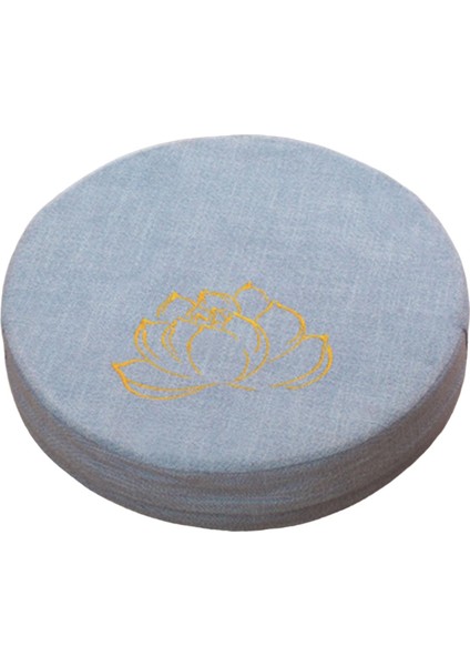 Meditasyon Yastığı Meditasyon Aksesuarları 40 Cm Açık Ev Dekoru Açık Mavi 6 Cm Için (Yurt Dışından)