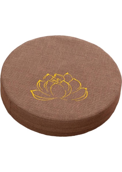 Meditasyon Yastığı Meditasyon Aksesuarları 40cm Açık Hava Ev Dekoru Khaki 6cm (Yurt Dışından)