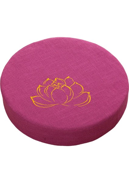Meditasyon Yastığı Meditasyon Aksesuarları 40 Cm Açık Ev Dekoru Için Gül Kırmızı 6cm (Yurt Dışından)