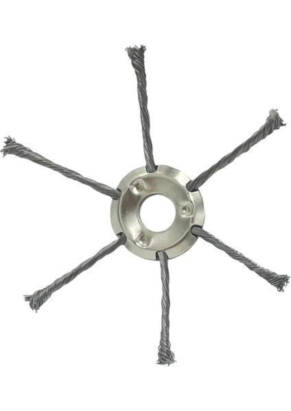Çelik Tel Fırça Kesici Düzeltici Başlık, Fırça Kesici Bahçe Düzeltici Biçme Biçme Makinesi 6 Bıçak 7inch (Yurt Dışından) fırsatları