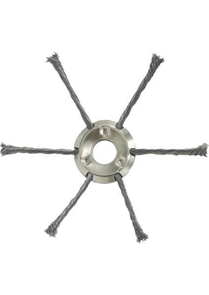 Çelik Tel Fırça Kesici Düzeltici Başlık, Fırça Kesici Bahçe Düzeltici Biçme Biçme Makinesi 6 Bıçak 7inch (Yurt Dışından) indirimleri