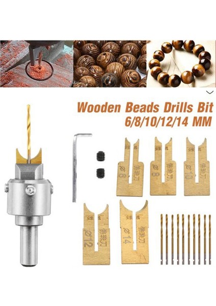 Ahşap Boncuklar Ahşap Işleme Araçları Kırmızı 17 Adet Için Ahşap Yönlendirici Biti (Yurt Dışından) fırsatları