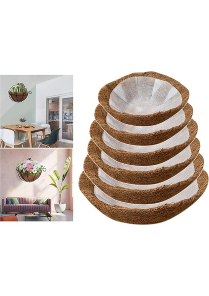 Asma Astar Somun Fiber Yedek Liner Pot 20 Cm (Yurt Dışından)