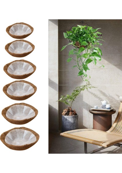 Asma Astar Somun Fiber Yedek Liner Pot 20 Cm (Yurt Dışından)