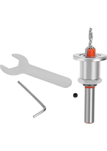 Ahşap Işleme Matkapı Bit Comstersink Yüksekliği Başkalı 3,5 Mm Için Ayarlanabilir Çok Kullanım (Yurt Dışından)