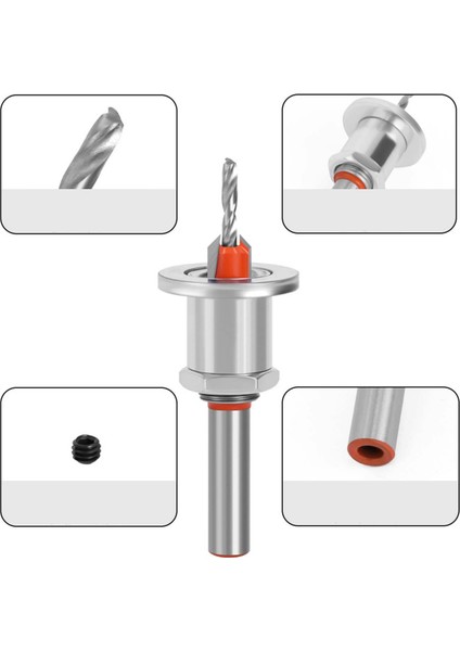 Ahşap Işleme Matkapı Bit Comstersink Yüksekliği Başkalı 3,5 Mm Için Ayarlanabilir Çok Kullanım (Yurt Dışından) indirimleri