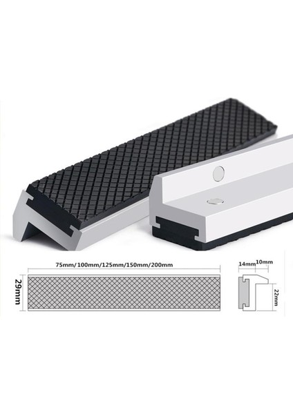 Çok Amaçlı Yumuşak Ped Çeneleri Mengene Metal Tezgah Mengene 3inch 75mm (Yurt Dışından) indirimleri