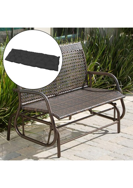Salıncak Yastık Bahçe Mobilyaları Açık Mekan Dekorat Siyah 120x50cm (Yurt Dışından) indirimleri