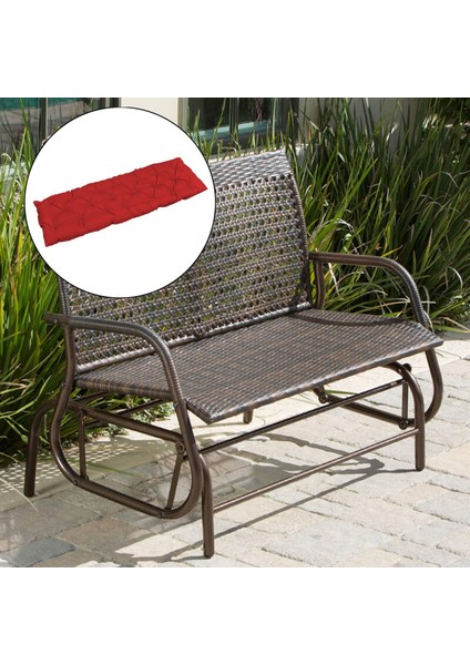 Salıncak Yastık Bahçe Mobilyaları Açık Mekan Dekorat Kırmızı 150x50cm (Yurt Dışından) indirimleri