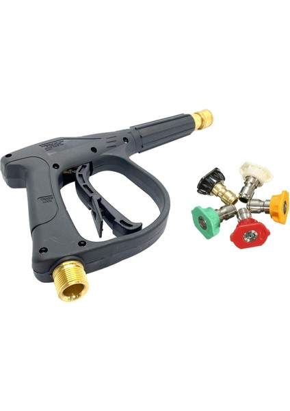 Bahçe Sulama Nozul Püskürtücü Yüksek Basınçlı Bahçe Hortum Püskürtücü Siyah (Yurt Dışından)