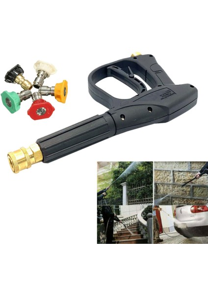 Bahçe Sulama Nozul Püskürtücü Yüksek Basınçlı Bahçe Hortum Püskürtücü Siyah (Yurt Dışından) fırsatları