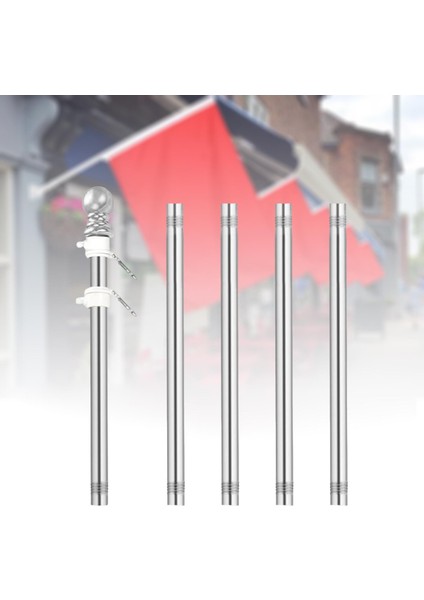 5pcs Ticari Bayrak Sundurma Teknesi Için Bayrak Kutup Kılavuzu Banner, Yat (Yurt Dışından)