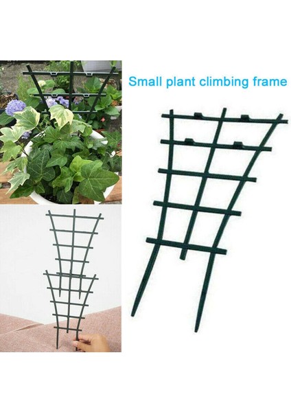 Plastik Bitki Asma Çerçeve Tırmanma Kafes Çiçek Salatalıkları Tencere Bahçe Aletleri Sektör 2pcs (Yurt Dışından) indirimleri