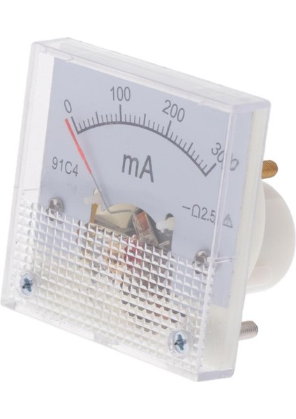 Analog Akım Panel Ölçer Dc Amper Gauge 0-300ma Için Dc Ampermetre (Yurt Dışından)