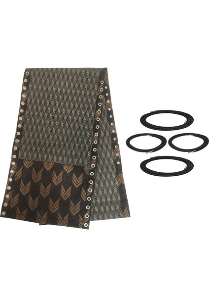 Güverte Sandalye Sandalyesi Bungee Sandalye Rhombus Maçı Için Nefes Alabası Yedek Kumaş (Yurt Dışından)