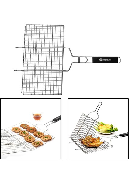 Izgara Balık Biftek Barbekü Aksesuarları 69x34.5cm Için (Yurt Dışından) fırsatları