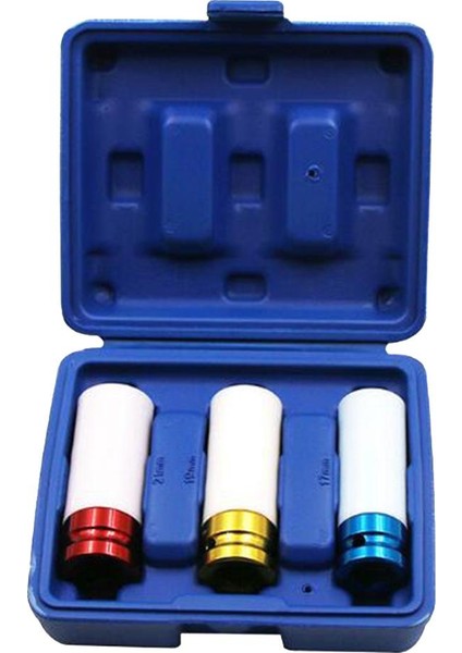 3pcs 1/2 "Sürücü Soketi Set Sleeve 17-19-21mm (Yurt Dışından)