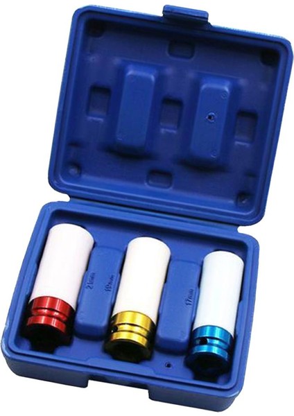 3pcs 1/2 "Sürücü Soketi Set Sleeve 17-19-21mm (Yurt Dışından)