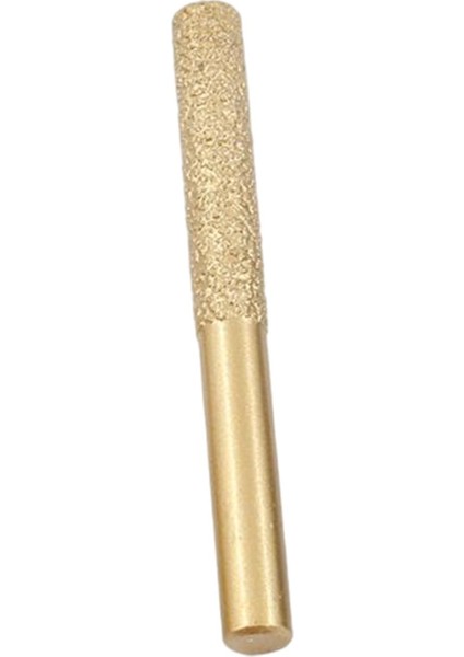 Elmas Yönlendirici Bitleri Yedek Döner Alet Dayanıklı Altın Lehimlenmiş Düz Sapı Altın 6.35x7x65mm (Yurt Dışından) modelleri