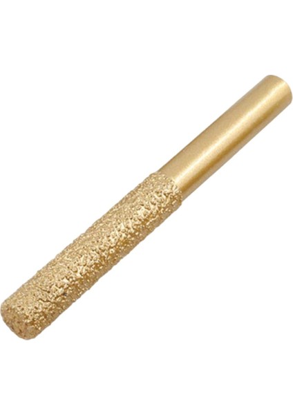 Elmas Yönlendirici Bitleri Yedek Döner Alet Dayanıklı Altın Lehimlenmiş Düz Sapı Altın 6.35x7x65mm (Yurt Dışından) indirimleri