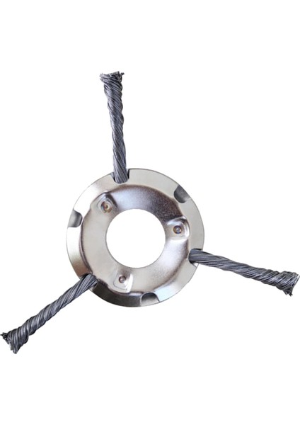 Çelik Tel Fırça Kesici Düzeltici Başlık, Fırça Kesici Bahçe Düzeltici Biçme Biçme Makinesi 3 Bıçak 7inch (Yurt Dışından)