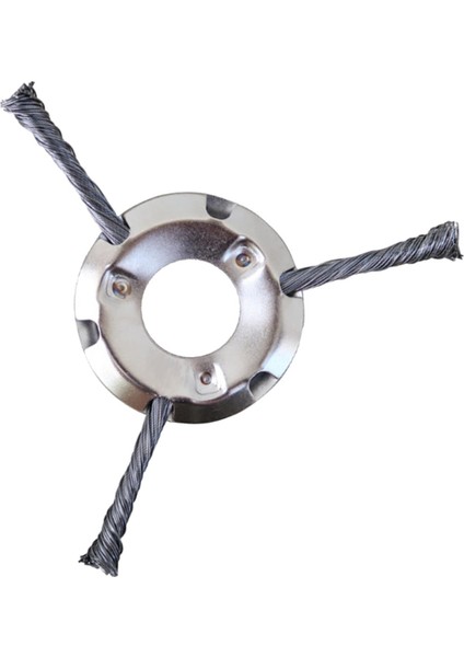 Çelik Tel Fırça Kesici Düzeltici Başlık, Fırça Kesici Bahçe Düzeltici Biçme Biçme Makinesi 3 Bıçak 7inch (Yurt Dışından) fiyatları