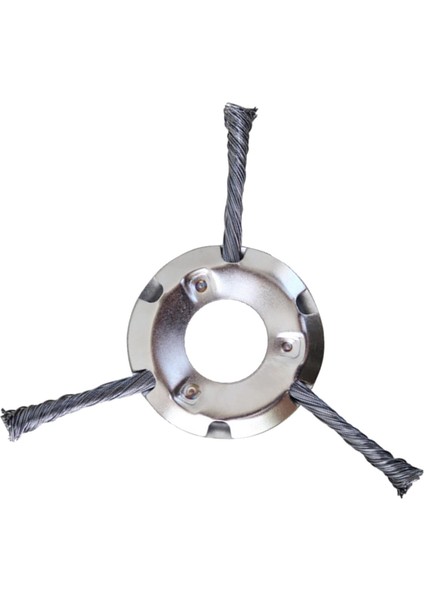 Çelik Tel Fırça Kesici Düzeltici Başlık, Fırça Kesici Bahçe Düzeltici Biçme Biçme Makinesi 3 Bıçak 7inch (Yurt Dışından) fırsatları