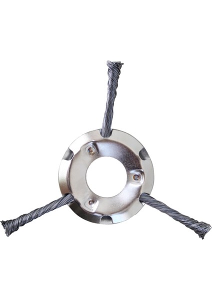 Çelik Tel Fırça Kesici Düzeltici Başlık, Fırça Kesici Bahçe Düzeltici Biçme Biçme Makinesi 3 Bıçak 7inch (Yurt Dışından) indirimleri