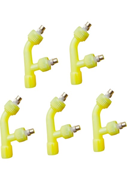 5pcs Püskürtücü Nozul Bağlantı Parçaları Topluluklar Için Pirinç Tarım Çatı Soğutma 2 Delik (Yurt Dışından) fırsatları