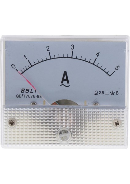 Doğru 85l1 Analog Panel Ammetre Göstergesi Amper Akım Metre 0-5a (Yurt Dışından)