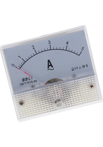 Doğru 85l1 Analog Panel Ammetre Göstergesi Amper Akım Metre 0-5a (Yurt Dışından)