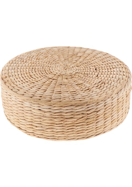 Örme Saman Oturan Yastık Kalın Pouf Yoga Pencere Tatami Yastık Dia. 50 Cm (Yurt Dışından) fiyatları