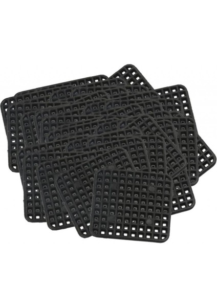 40pcs Bonsai Kare Drenaj Deliği Örgü Toprak Kaybını Önleyin 4.5x4.5 Cm 4.5x4.5cm_40pcs (Yurt Dışından)