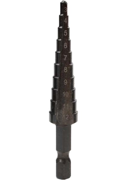 Hss Düz Oluk Adımı Tatbikat Biti Sondaj Elektrikli Aletler Ahşap Için Delik Açıcı 3-12mm (Yurt Dışından)