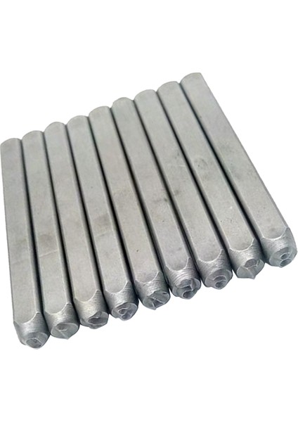 Mektup Şekil Damgası Şekil Numarası Punch Set Sert Sertleştirilmiş Çelik, Metal 4mm (Yurt Dışından)