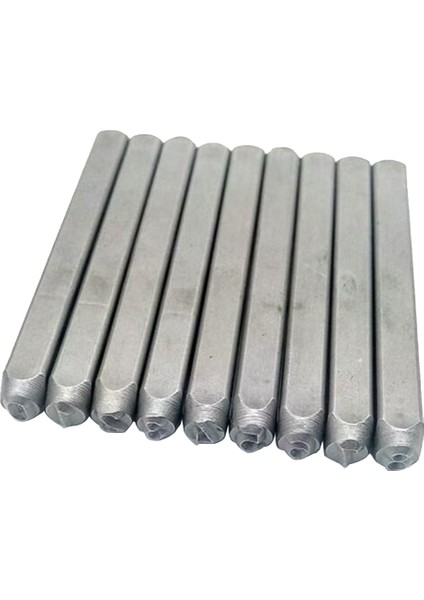 Mektup Şekil Damgası Şekil Numarası Punch Set Sert Sertleştirilmiş Çelik, Metal 4mm (Yurt Dışından)