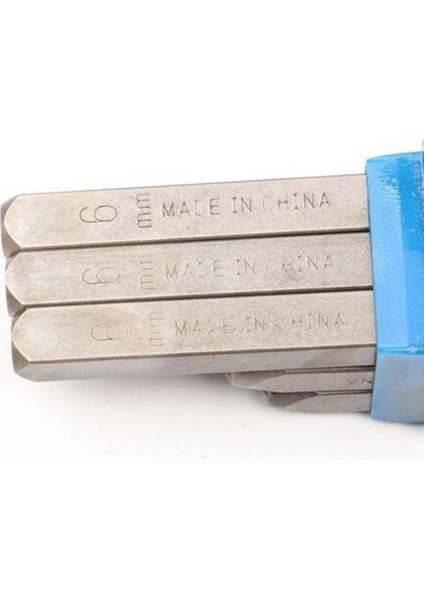 Mektup Şekil Damgası Şekil Numarası Punch Set Sert Sertleştirilmiş Çelik, Metal 4mm (Yurt Dışından)