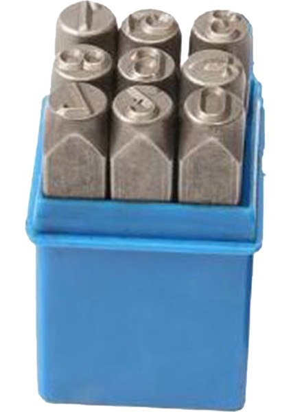 Mektup Şekil Damgası Şekil Numarası Punch Set Sert Sertleştirilmiş Çelik, Metal 4mm (Yurt Dışından)