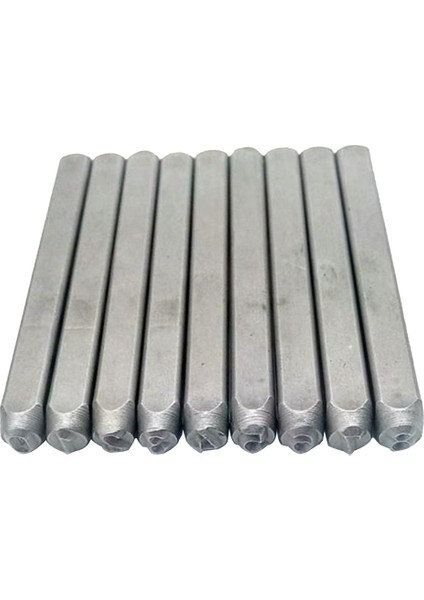 Mektup Şekil Damgası Şekil Numarası Punch Set Sert Sertleştirilmiş Çelik, Metal 4mm (Yurt Dışından)