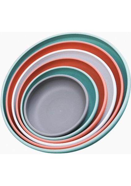 Yuvarlak Bitki Saucer Damla Su Tepsi Taban Plakası Iç Mekan Geri Dönüştürülebilir Gri Xxl (Yurt Dışından) modelleri