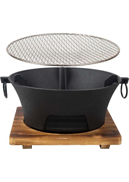 Kömür Izgara Yuvarlak Firepit Şömine Fırını Ahşap Yanan Kamp Barbekü L (Yurt Dışından) indirimleri