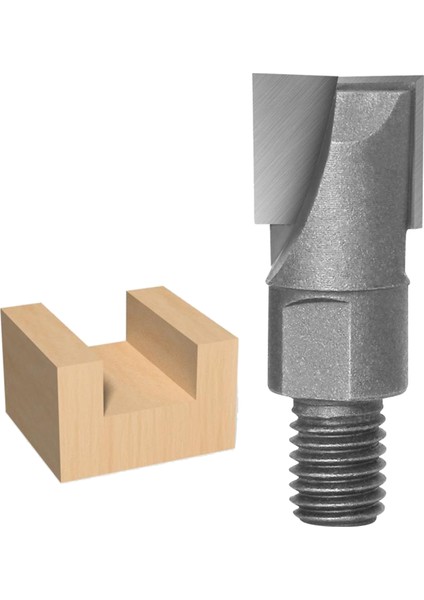 Woodeworking Alt Temizleme Yönlendirici Bit Karbür Uçlu Değirmen 10mm 10x17mm (Yurt Dışından)