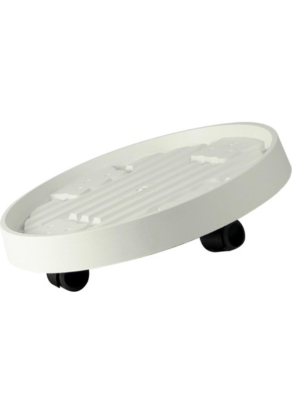 Rolling Planter Stand Pot Tramvay Hotel Için Çok Amaçlı 25.5cm (Yurt Dışından)
