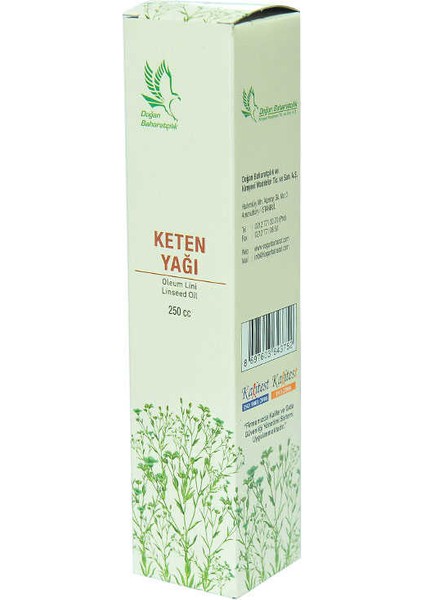 Keten Yağı 250 cc